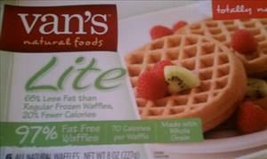 Van's All Natural Gourmet 97% Fat Free Waffles