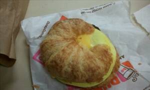 Dunkin' Donuts Sausage, Egg & Cheese on a Plain Bagel