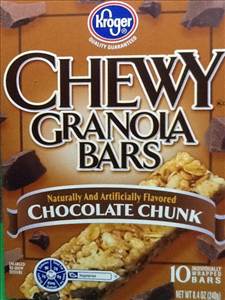 Kroger Chewy Chocolate Chunk Granola Bars