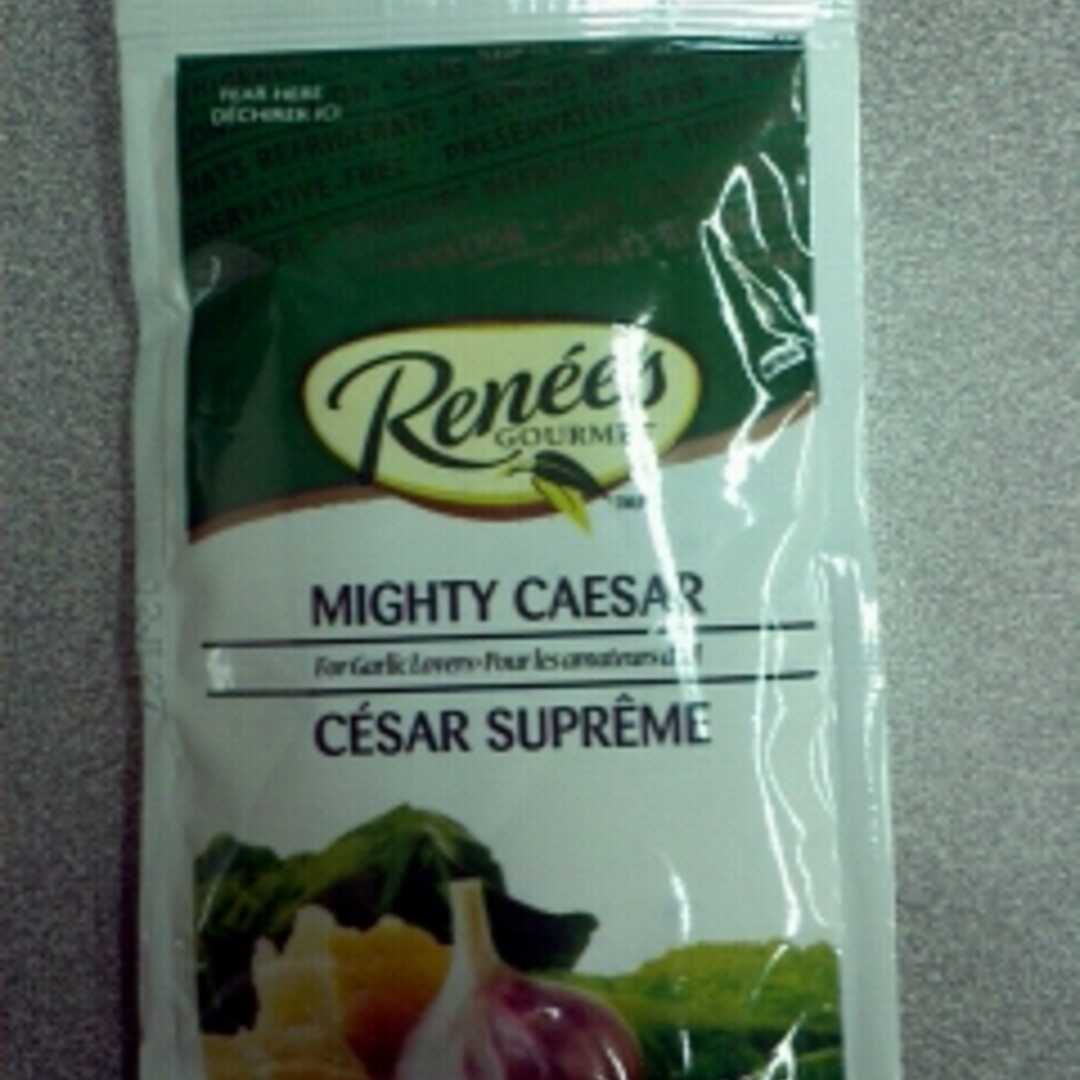 Calories in Renee's Gourmet Mighty Caesar Dressing