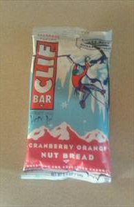 Clif Bar Cranberry Orange Nut Bread