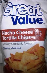 Great Value Nacho Cheese Tortilla Chips