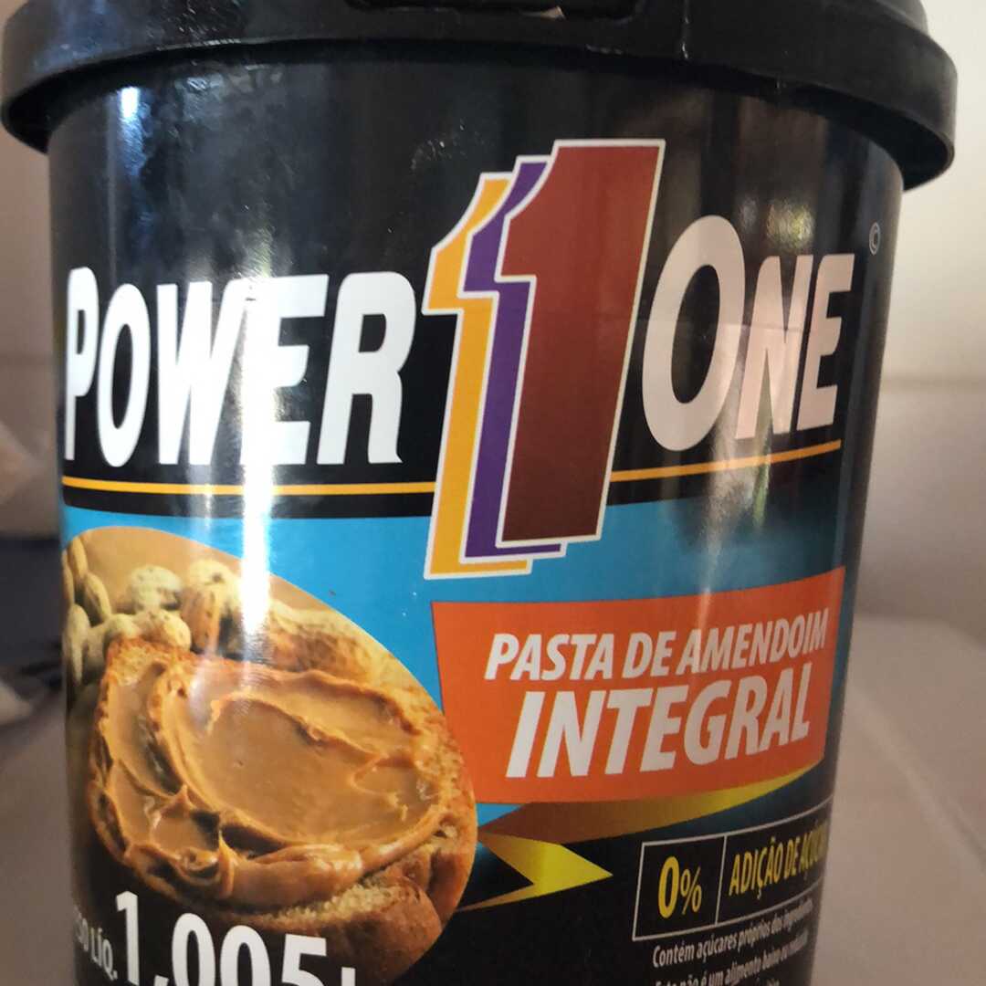 Power One Pasta de Amendoim Integral