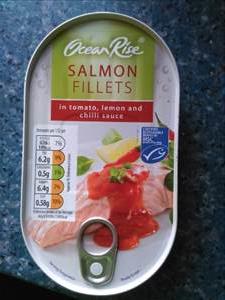 Ocean Rise Salmon Fillets in Tomato, Lemon & Chilli Sauce