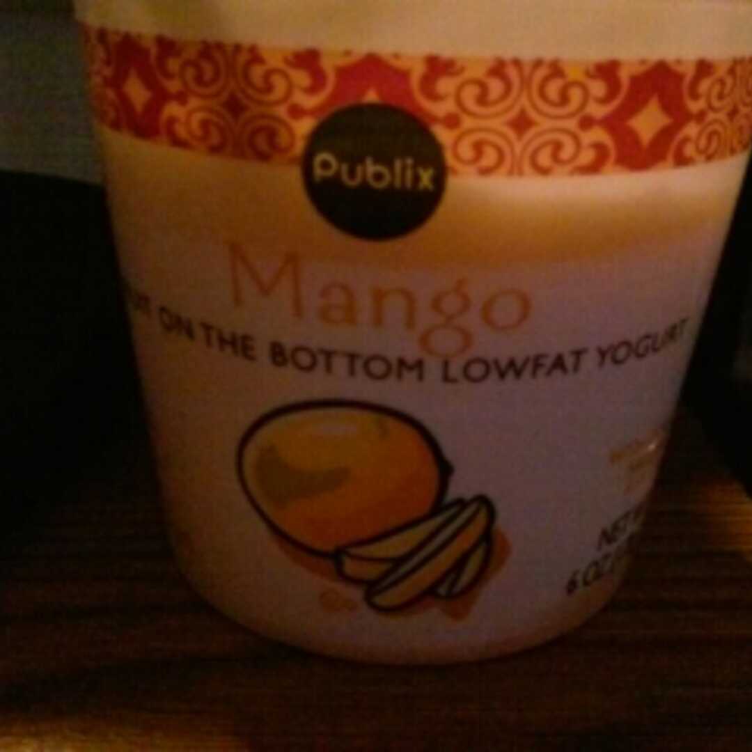 Publix Fruit on the Bottom Low Fat Yogurt - Mango