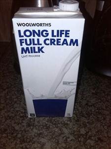 Woolworths Long Life Full Cream Milk