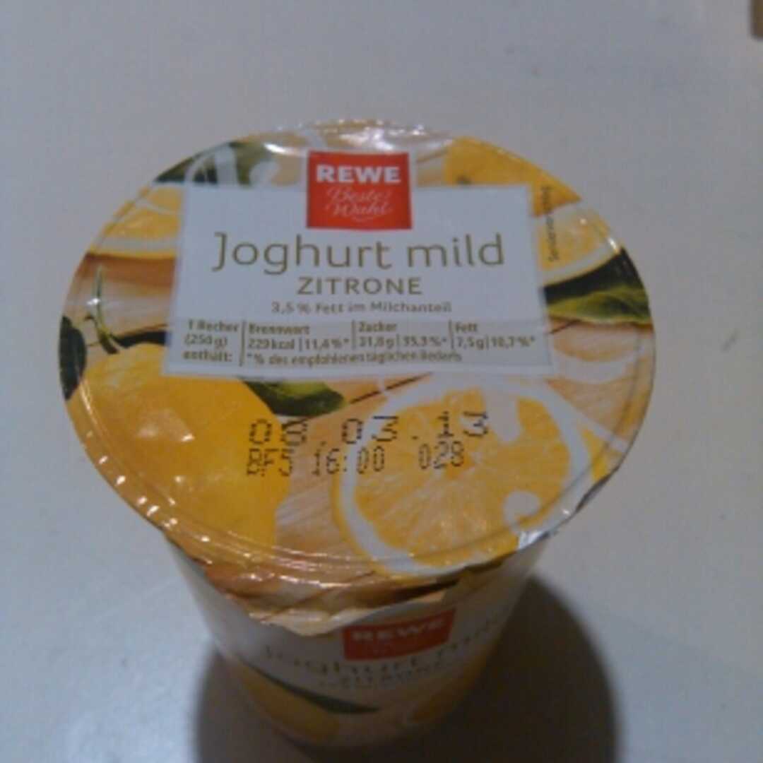 REWE Beste Wahl Joghurt Mild Zitrone (250g)