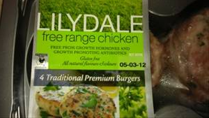 Lilydale Chicken Burger