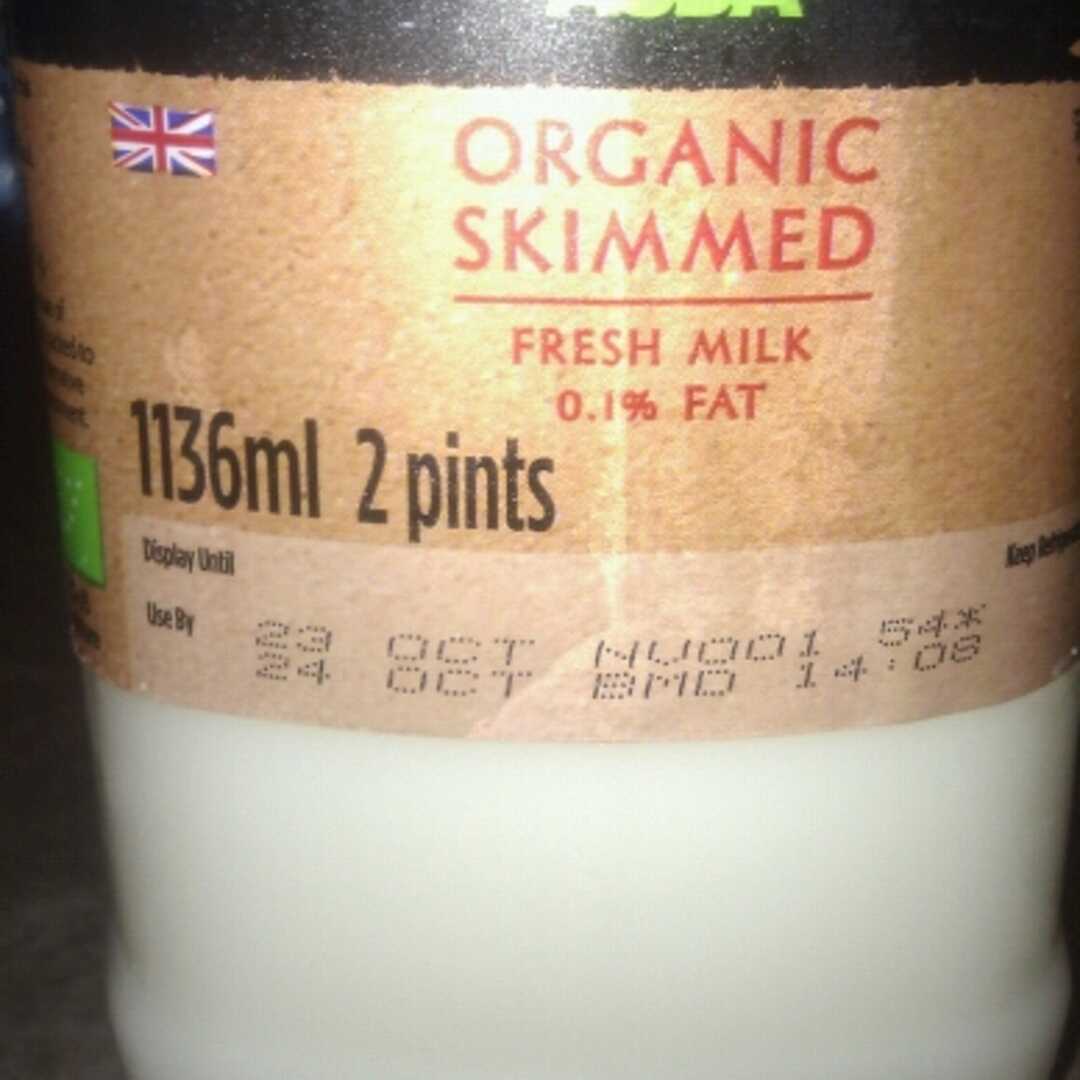 Asda Organic Skimmed Milk