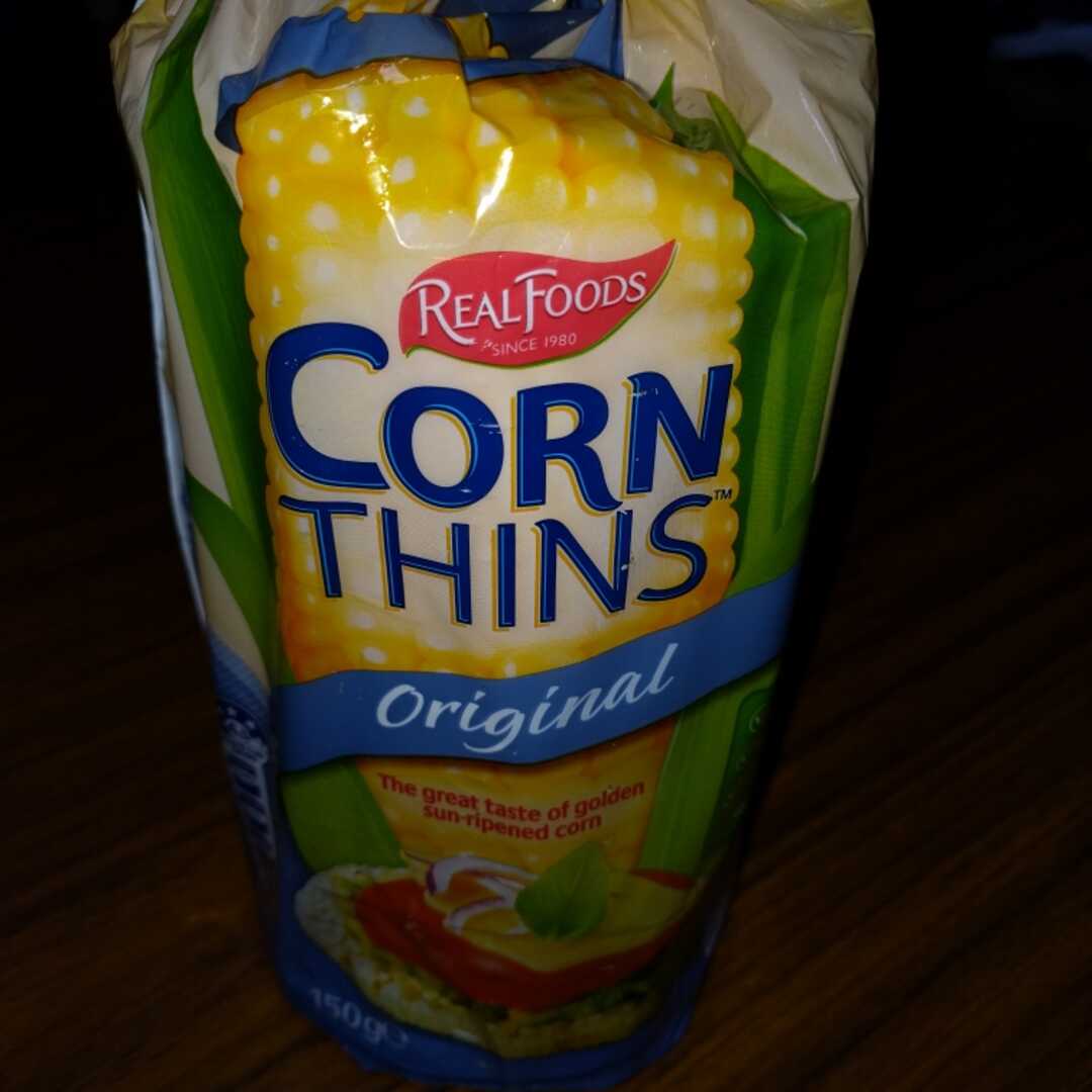 Real Foods Corn Thins Original
