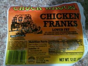 Chuck Wagon Chicken Franks