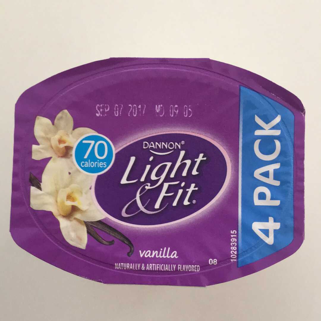 Dannon Light & Fit Yogurt - Vanilla (5.3 oz)