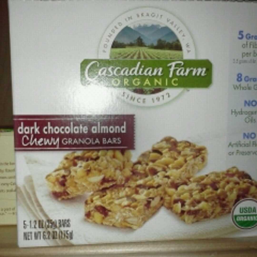 Cascadian Farm Organic Chewy Granola Bars - Fiber Right Dark Chocolate Almond