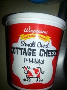 Wegmans Small Curd Cottage Cheese 1%