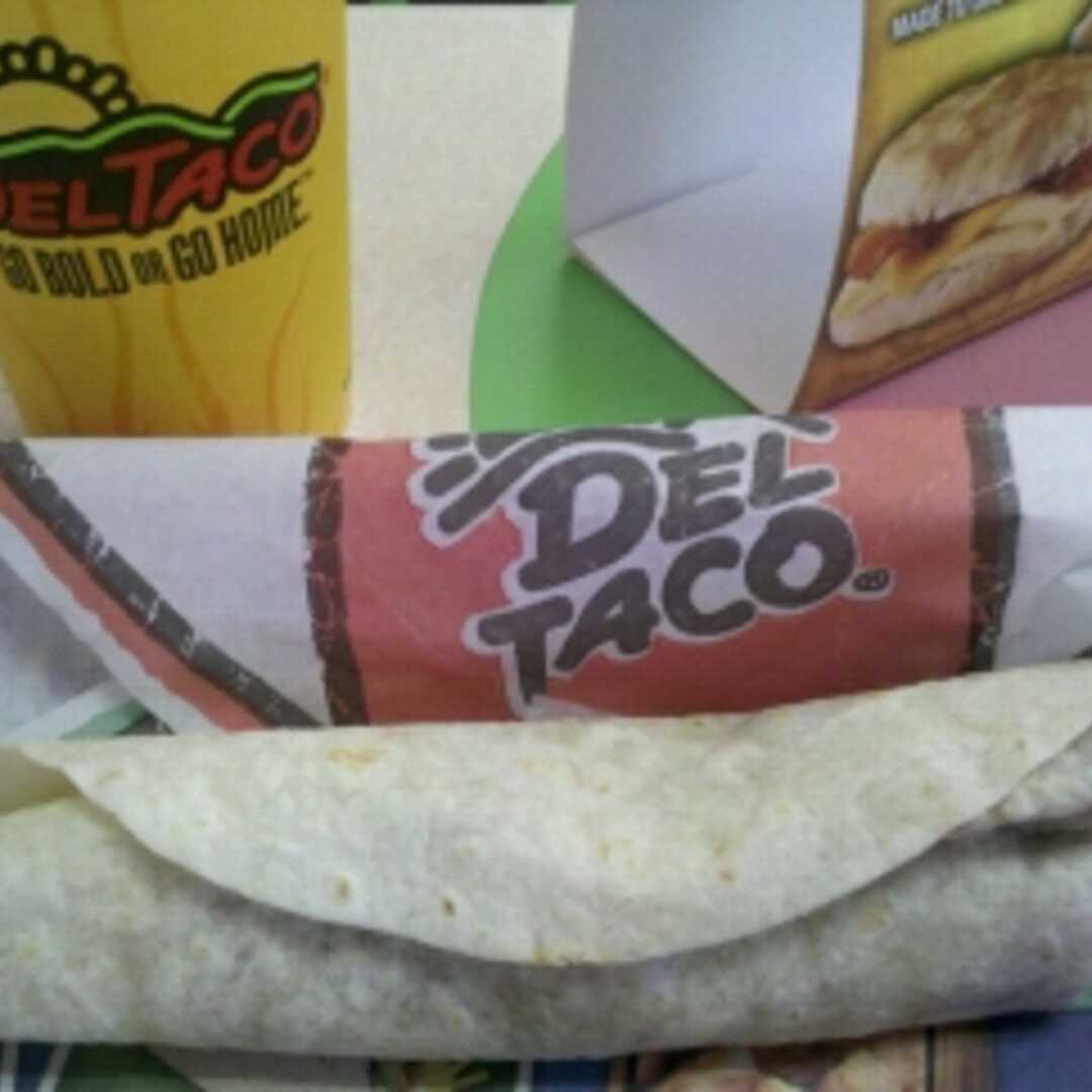 Del Taco Bean & Cheese Burrito - Red