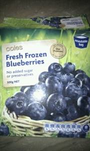 Coles Fresh Frozen Blueberries