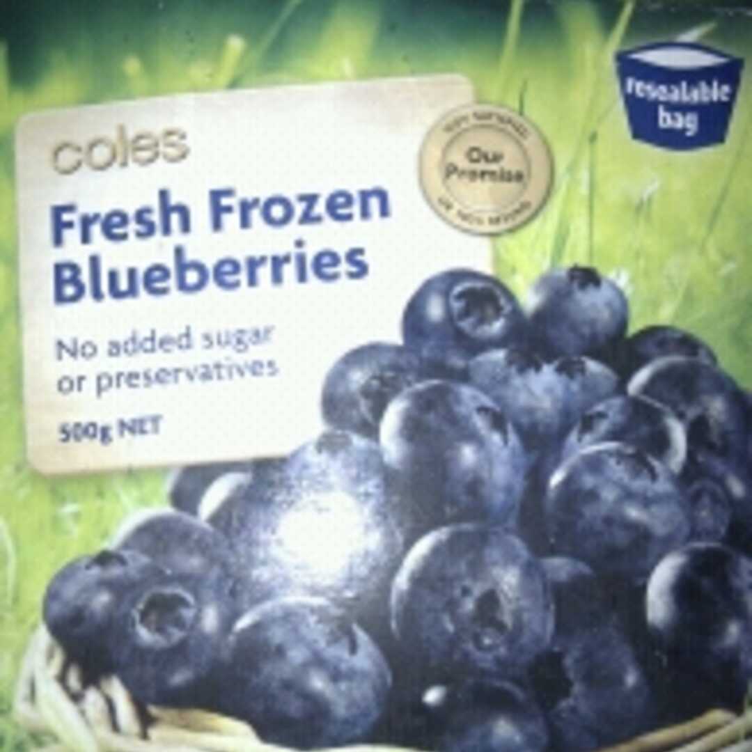 Coles Fresh Frozen Blueberries