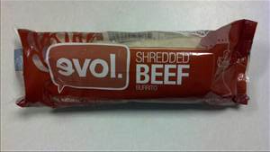 Evol Shredded Beef Burrito (227g)
