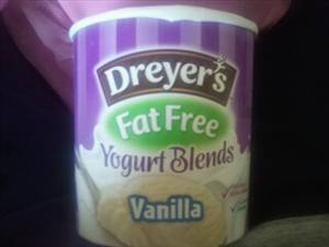 Edy's Fat Free Slow Churned Yogurt Blends - Vanilla
