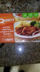 Quorn Pepper & Herb Sausages