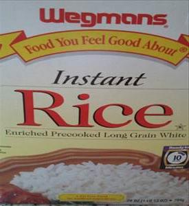 Wegmans Instant White Rice