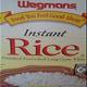 Wegmans Instant White Rice