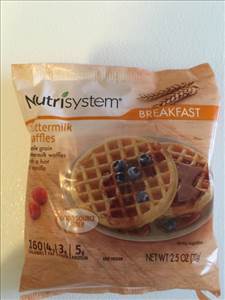 NutriSystem Buttermilk Waffles