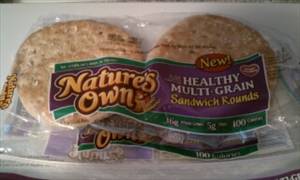 nature's own nature's own sandwich rounds