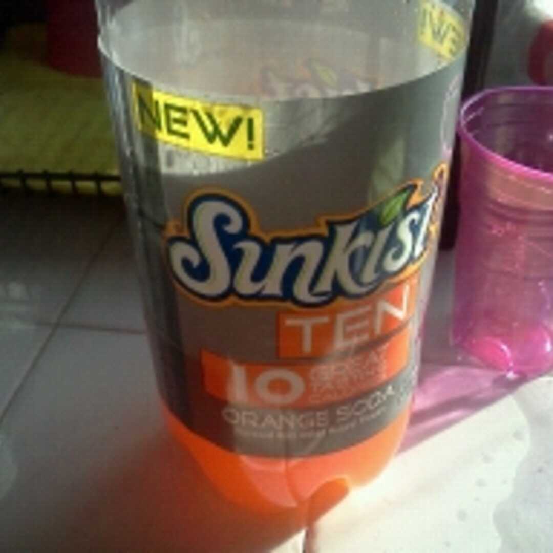 Sunkist Ten Orange Soda