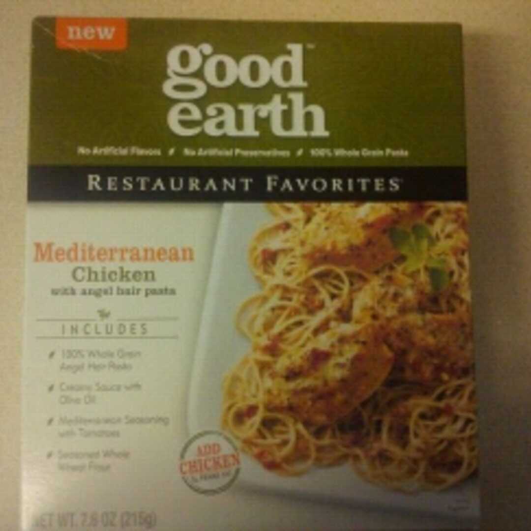 Calories in Good Earth Mediterranean Chicken with Angel Hair Pasta and  Nutrition Facts