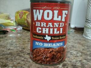 Wolf Brand Chili No Beans