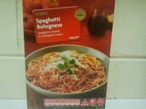 Coles Spaghetti Bolognese