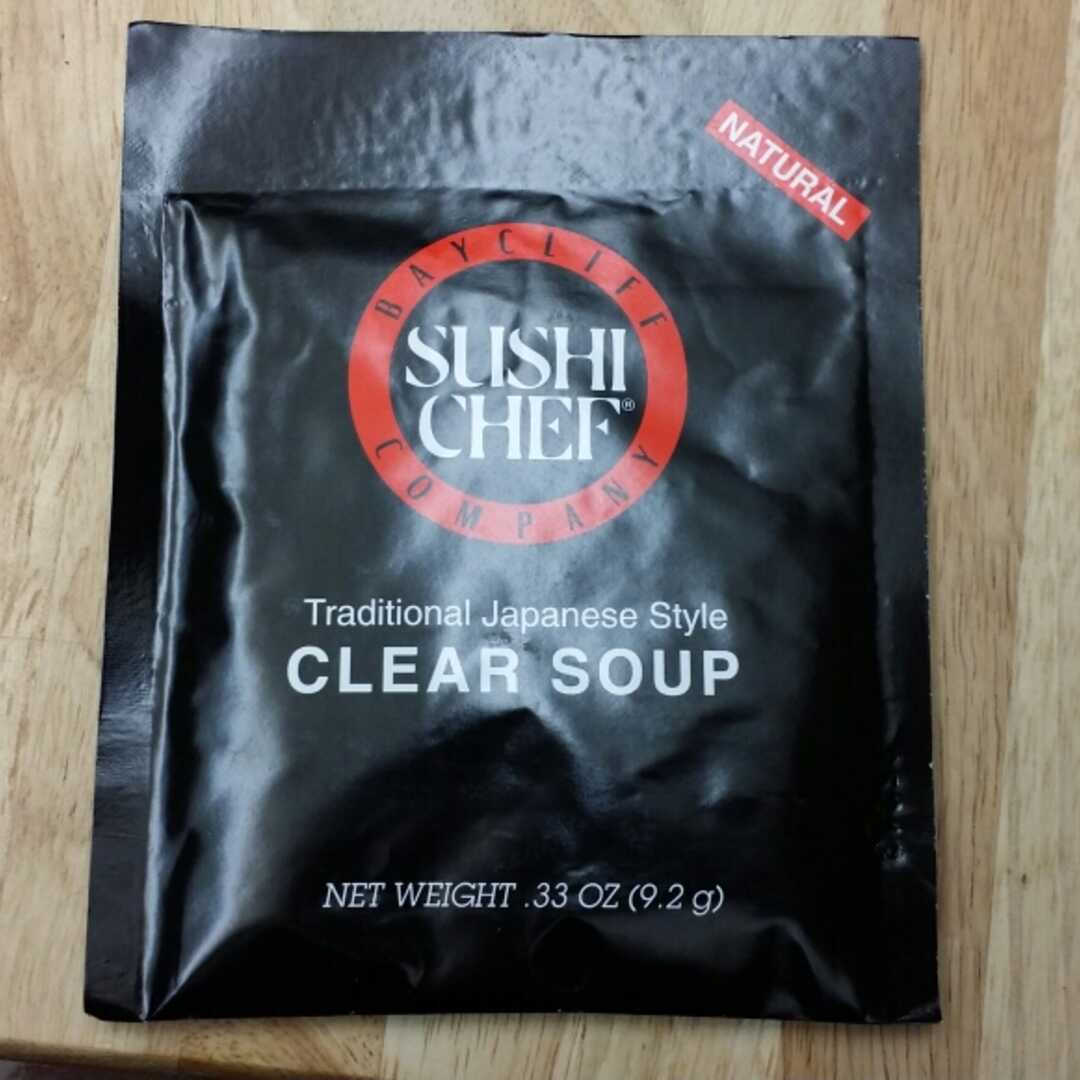 Sushi Chef Clear Soup
