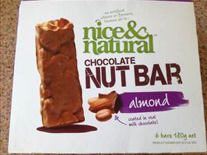 Nice & Natural Chocolate Nut Bar Almond