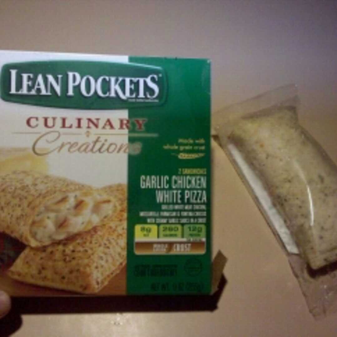 Lean Pockets Garlic Chicken White Pizza