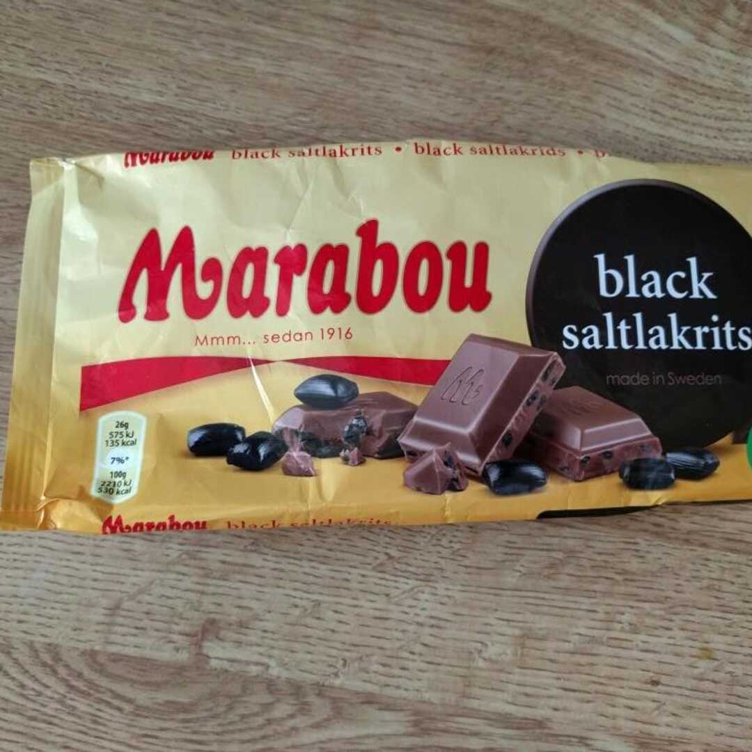 Marabou Black Saltlakrits