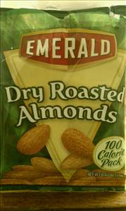 Emerald Dry Roasted Almonds 100 Calorie Pack
