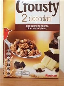 Auchan Crousty 2 Cioccolati