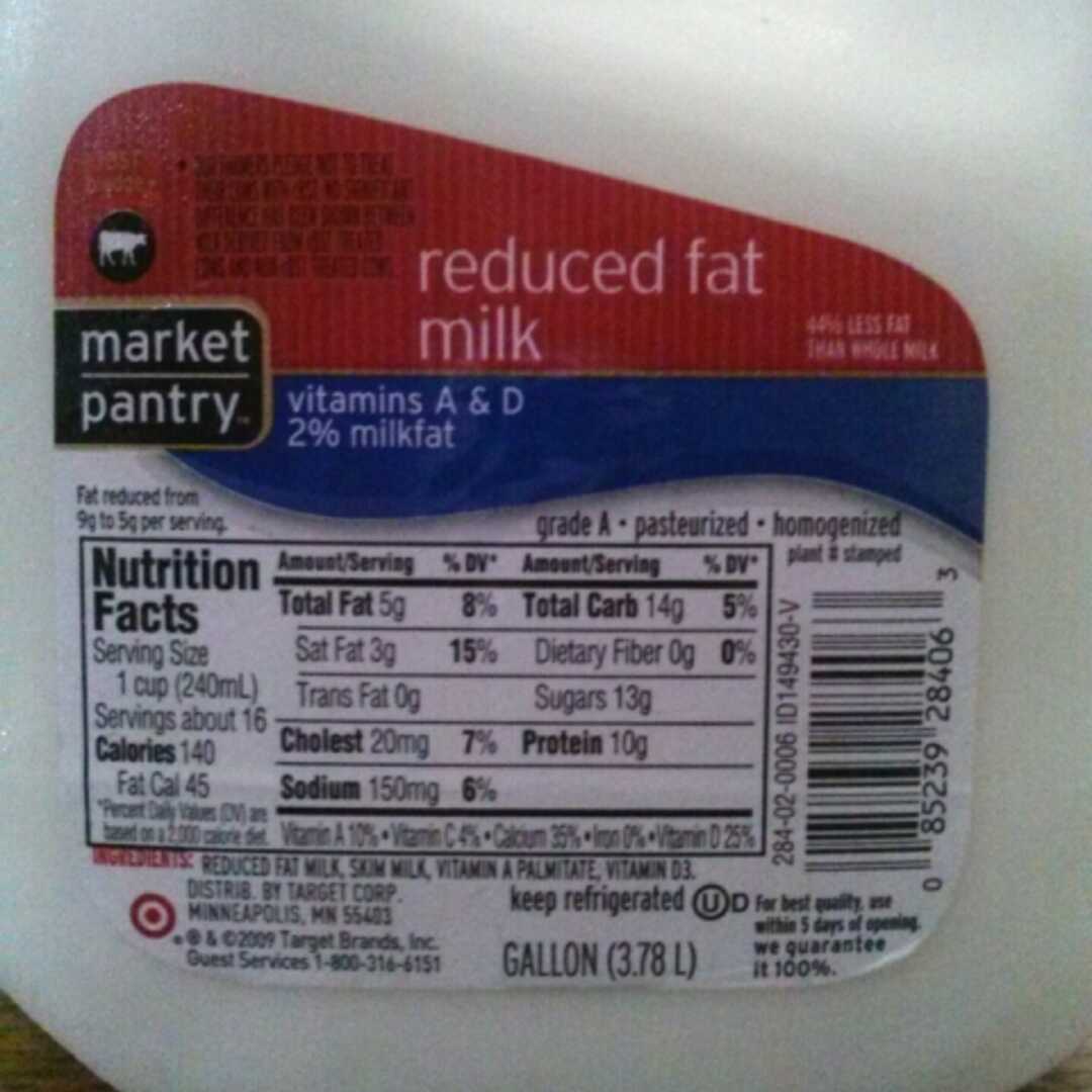 Market Pantry 2% Reduced Fat Milk