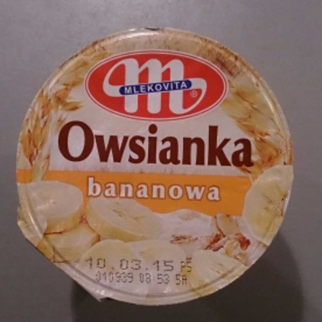 Mlekovita Owsianka Bananowa