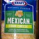 Kraft Natural Shredded Mexican Style Four Cheese