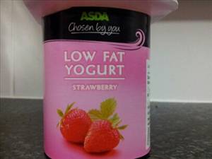 Asda Low Fat Strawberry Yoghurt