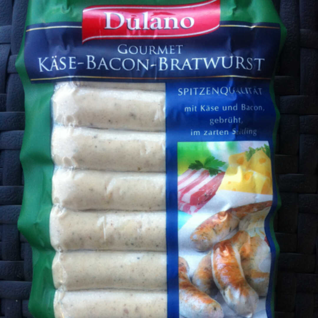 Dulano Gourmet Käse-Bacon-Bratwurst