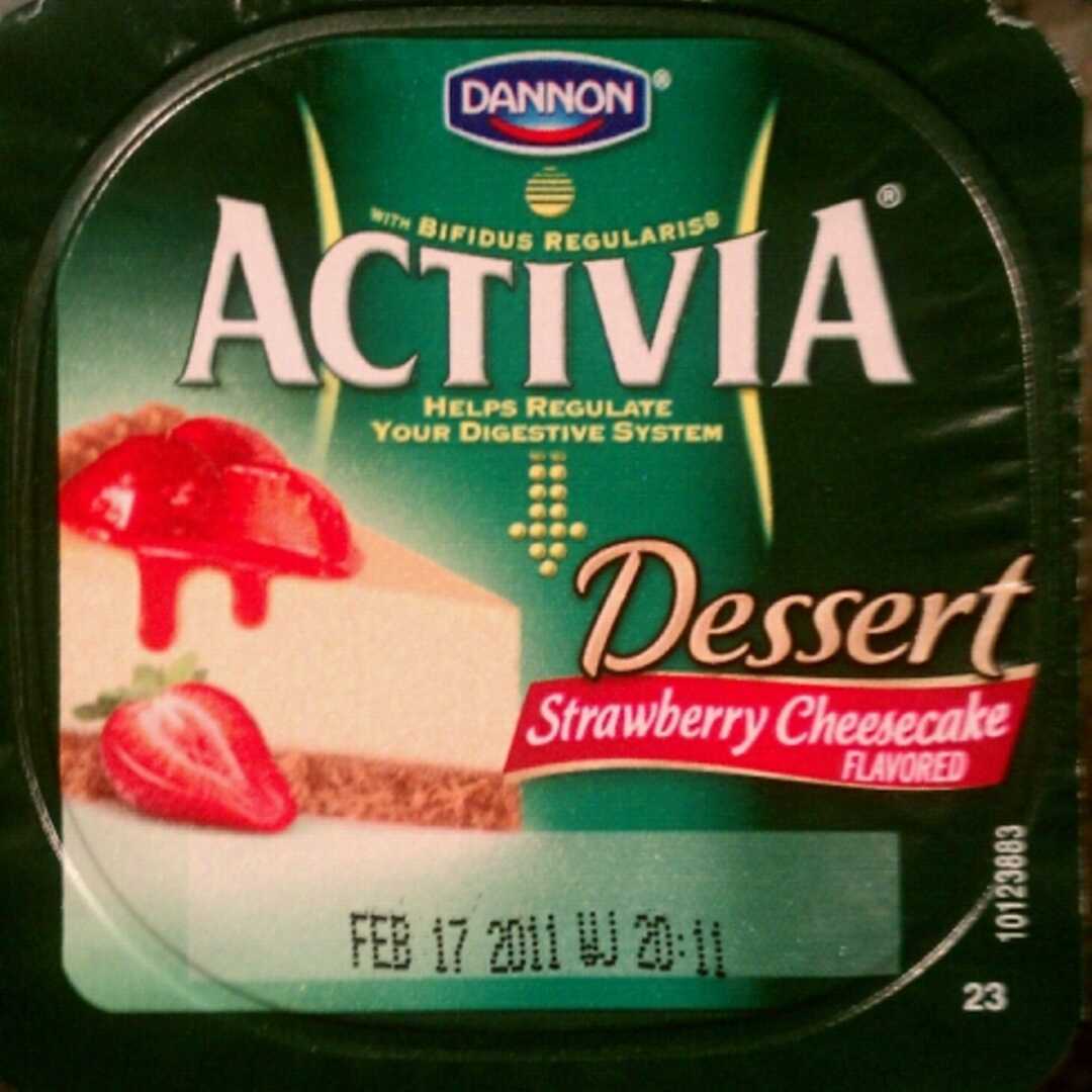 Dannon Activia Dessert Strawberry Cheesecake Yogurt