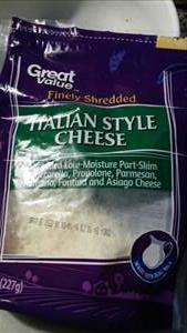 Great Value Finely Shredded Italian Style Cheese