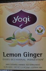 Yogi Lemon Ginger Tea