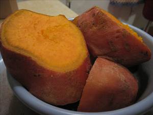 Sweet Potato (Without Salt, Baked In Skin, Cooked)