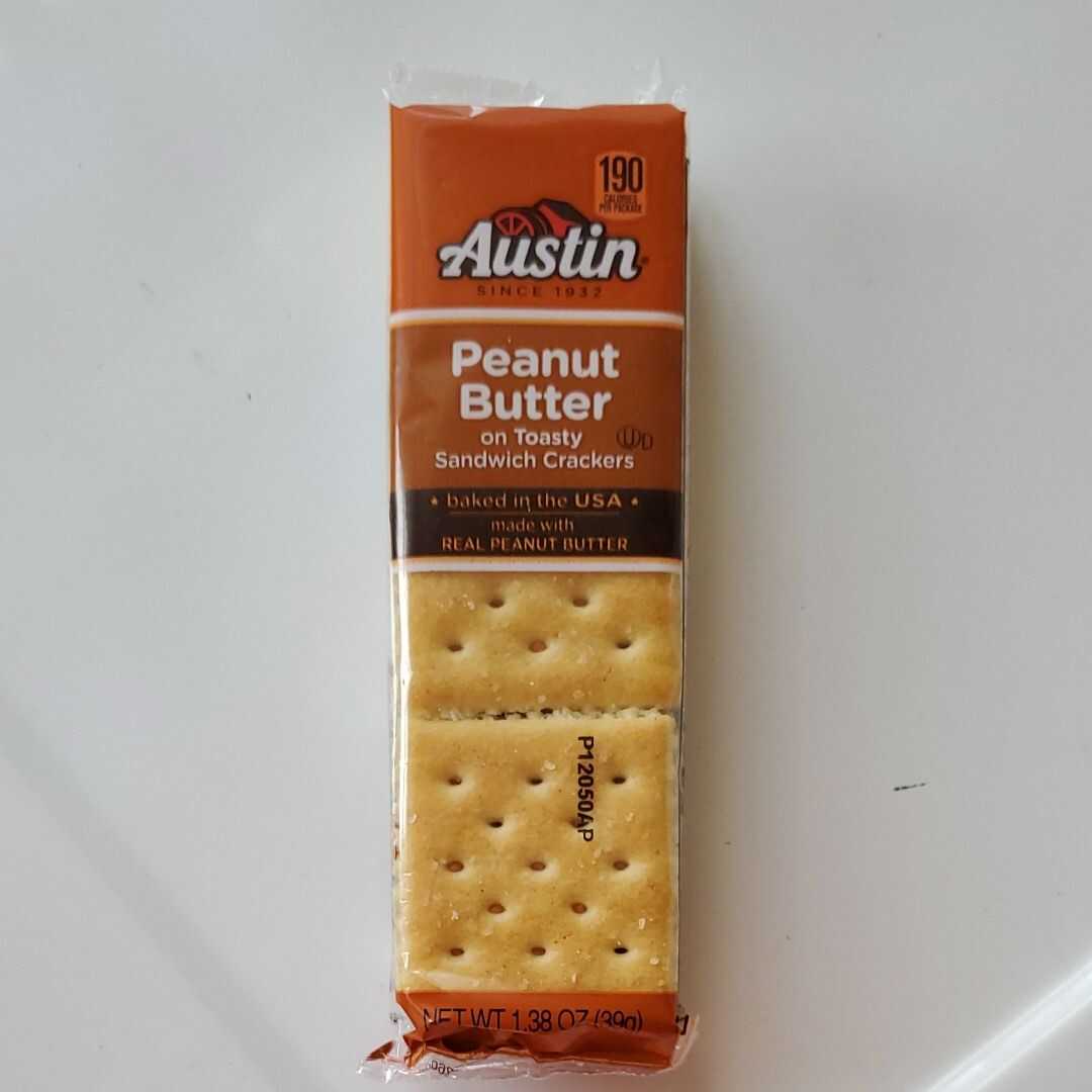 Austin Toasty Crackers with Peanut Butter (26g)