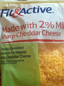 Fit & Active 2% Milk Mild Cheddar Reduced Fat Shredded Cheese