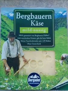 Bergader Bergbauern Käse Mild-Nussig